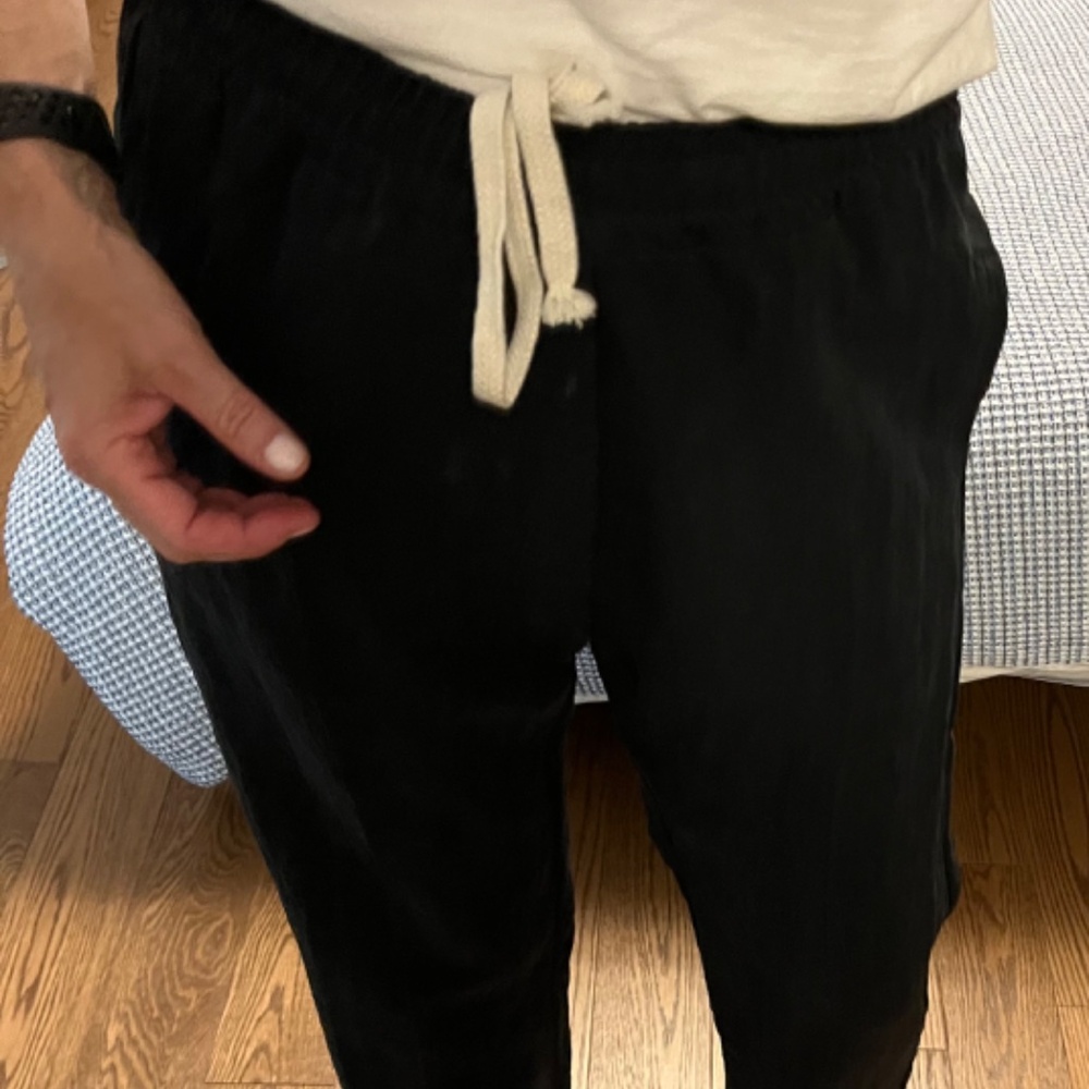 Barena Black Cropped Ankle Pants - Picture 3 of 9